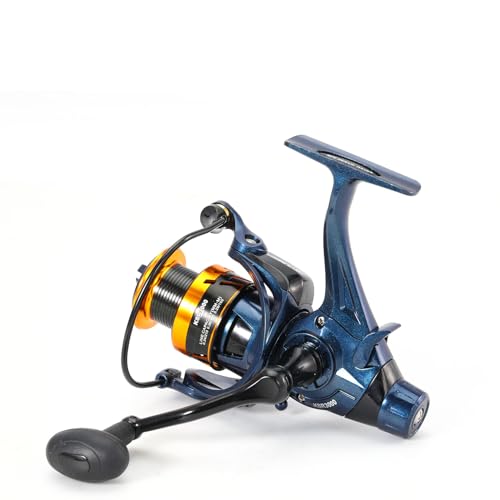 Angelrolle für Karpfenfishing, Edelstahl-B-Kohlenfaser-Drag-System, Sofortbremssystem, korrosionsbeständiges Antriebsgetriebe und gehärtete Edelstahlspindel