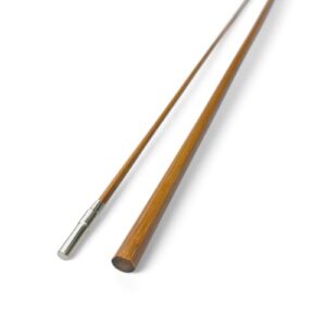 Bambus-Fliegenrute mit Ferrule und Only 1 Tip, aus hochwertigem Tokin-Bambus, ideal für den Einsatz in enge Baldachin-Wurfszenarien, optimiert für selektive Futterspender in ginklaren Bächen