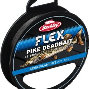 Berkley Flex SS monofilaire Hecht Deadbait Angelschnur - Stark,wenig Drall, leicht zu knoten - Perfekt für den Angel-Anfänger!