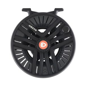 Hochwertige Greys Flossenkassette für Profi- und Hobbyangler mit robuster Konstruktion und Vollscheiben-Zugsystem.