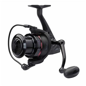 Angelrolle JRC XTX Spinnrollen Big Pit Reel Unisex Schwarz 8000 Front Drag - Hochwertige Angelrolle mit langwurfspulender Bauweise und robustem Aluminiumdesign