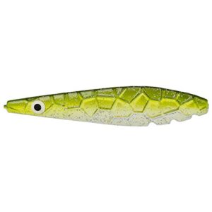 Hochwertiges Fischereimittel Kinetic Møn Inline 25g Green Horn für das Fischen und Fangen von Meerforellen, leichte und wasserabweisende Material, portabel und sicher zu verwenden.