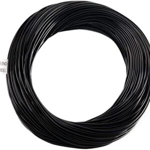 Voll sinkende Fliegenschnur 30,5m lang, braun/schwarz für Fliegenfischen