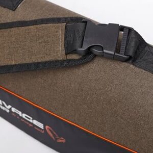 Robuste Rutentransporttasche für Angler, Savage Gear Twin Rod Tasche, ideal für Süß- und Salzwasserruten