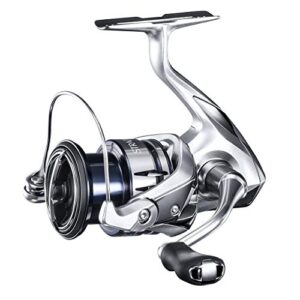 SHIMANO Angelreusen Stradic FL 1000, Silber und Schwarz, hochwertige Reusen für die Angelerei mit 6+1 Kugellager und Erholungslinie bei 64 cm