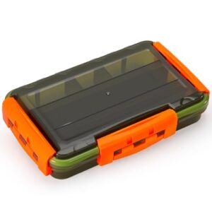Hochwertige Aufbewahrungsbox für Angelzubehör, wasserdicht und rostfrei, Organisationswerkzeug für Angler, genügend Platz für Angelköder, Haken, Gewichte und Zubehörteile.