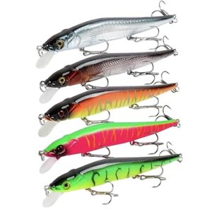 Fischerei Wobbler 11,5cm 14g Top-Qualität Vielseitigkeit für Fischen Hecht Zander