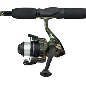 Leichtgewichtige Spinnrute und Rollen-Setup für Süßwasser- und Raubfischangeln, perfekt für Anfänger