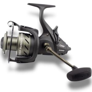 Hochwertige Karperrolle von Paradox Fishing für Karpfen Angeln mit 7+1 Kugellager und geringem Gewicht