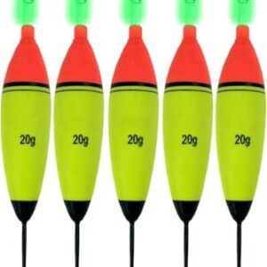 Leuchtende Angelposen für das Nachtfischen, EVA-Schaumstoff, wasserdicht und korrosionsbeständig