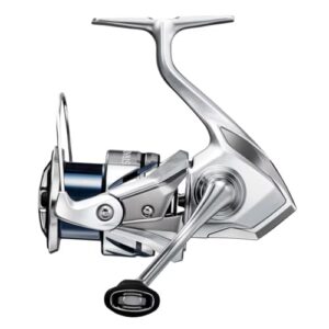 SHIMANO Stradic FM 1000FM Beidhändig Spinning Angelrolle Frontbremse ST1000FM mit hochwertiger Bauweise und präzisen Aufbau für optimale Kontrolle und Präzision bei der Jagd nach großen Fischen