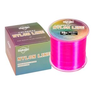 Seaknight Nylon Angelschnur, 500 Meter lang, glatt und monofol, für Karpfen- und Meeresangeln geeignet, Länge 6-35 LB