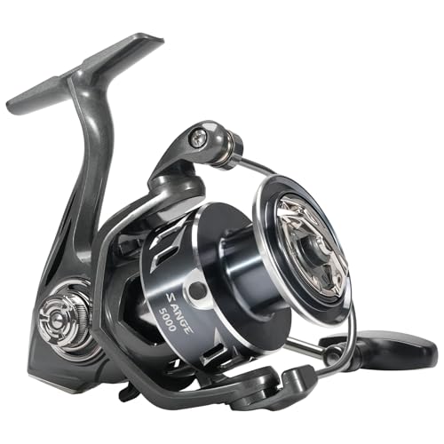 Hochwertige Seaknight SANGE Spinnrolle für Süßwasserangeln, leichte Karpfenangelrolle mit Aluminium-CNC-Hohlspule und keramischer Schnurführung.