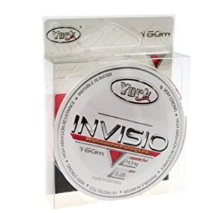 Unsichtbare Angelschnur, hochwertige fluorocarbon-beschichtete Schnur, ideal für alle Angelmethoden, hohe Abriebfestigkeit und minimale Dehnung.
