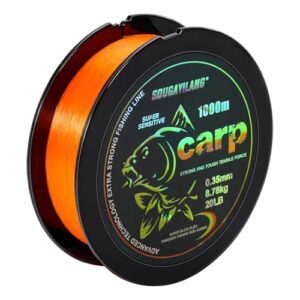 Fluoreszierende Monofilschnur für Schwimmen und Angeln im Süßwasser, ideal für europäische Angler bei schlechten Lichtverhältnissen