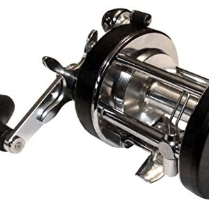 Abu Garcia Ambassadeur Seven Baitcastrolle, Silber/Schwarz - hochwertige Fischrolle mit 100% Carbon-Konstruktion und vielen Funktionen für das Angelns