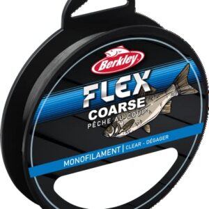 Berkley Flex SS-monofile-Friedfischschnüre - stark, wenig Drall, leicht zu knoten, sehr abriebfest und salzwasserfest - perfekt für den Friedfischangler!