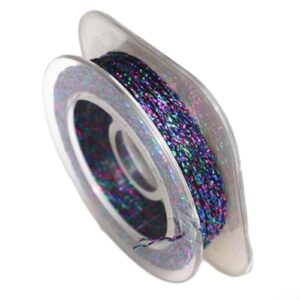 Desiumite Beschichtetes Wickelgarn für Angelrute, Nylonfaden, 50 m Spule, 300D/500D Schnur zur Führung zum Binden von Ringen und Rutenbau, kompatibel (bunt F 500D)