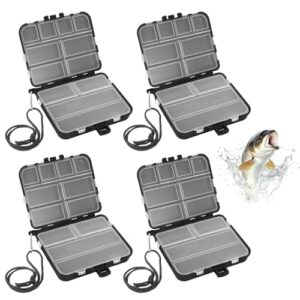 Praktische Angelboxen für den Angler mit 12 großen Fächern und 10 flexiblen Trennwände für eine individuelle Anpassung.