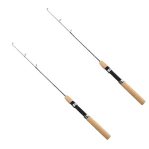 Winter-Eisangeln, Angelzubehör, Stiftstange, Köder, harte Rute ohne Rolle, nützlich und praktisch für Spinnen und Werfen bei kalten Wetterbedingungen