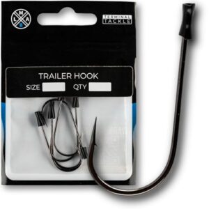 Hochwertiger Trailerhaken für Chatterbaits und Spinnerbaits, in Größen 1/0 bis 3/0, Angelhaken für Fische wie Hecht, Barsch und Zander