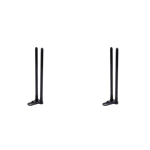 Zwei Snag Bar Ohren aus Aluminiumlegierung, winddicht und für Angelruten geeignet