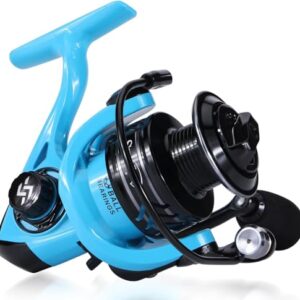 Yun Nong Kohlefaser-Spinn-Angelrolle, ultraglatt, max. Zugkraft von 7,9 kg und 5,2:1 Übersetzung für Süßwasser, Salzwasser, Küste, Boot und Felsangeln