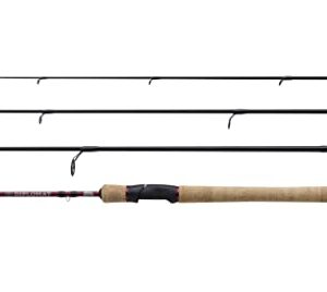 Abu Garcia Diplomat V2 Reise-Angelrute, 24T Carbon-Rohlinge, kompakte und leichtgewichtige Angelrute für einfaches Transportieren, perfekt für Moderate bis schnelle Aktionen im Angeln