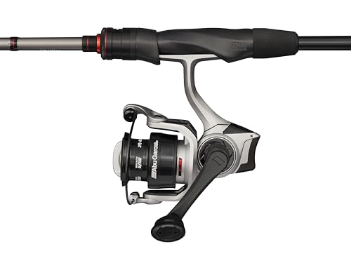 Abu Garcia Max X Spinning Combo Angelrute und Rolle für Flusswasserangler mit hoher Qualität und Zuverlässigkeit, ideal für Barsche, Forellen und andere Süßwasserfische