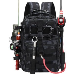 Multifunktionale Angel-Tasche mit wasserdichtem Material und langlebiger Konstruktion, geeignet für Angeln, Wandern und Outdoor-Aktivitäten