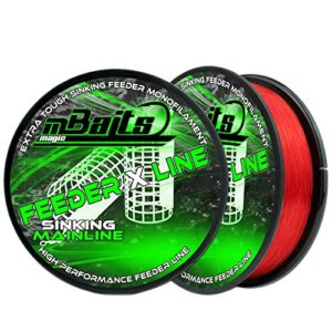 Magic Baits Feeder X Line Sinking Mainline Feederschnur von Angel Berger, 400m, 0,28mm Durchmesser, Angelschnur für das Feederangeln