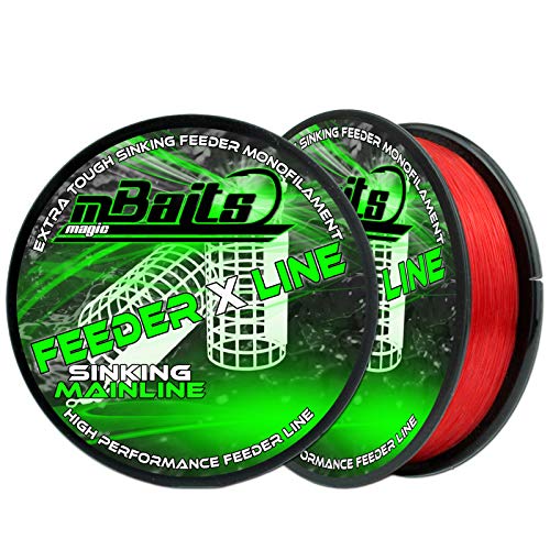 Magic Baits Feeder X Line Sinking Mainline Feederschnur von Angel Berger, 400m, 0,28mm Durchmesser, Angelschnur für das Feederangeln