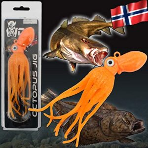 Meeresangeln Gummifisch Angel-Berger Wild Devil Baits Octopus Jig Dorsch Heilbutt Seelachs Köder Pilker