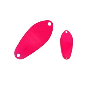 Hochwertige Angel Löffel Antem Dohna mit Fluoreszenzfarbe, 27 mm lang und 2 g schwer, ideal für anspruchsvolles Finesse-Angeln bei Forellen