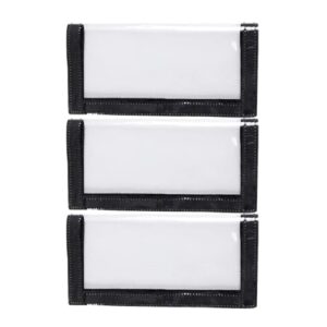 3-teilige Angelhakenschutz Köderhülle aus transparentem PVC, ideal für Outdoor-Angler und ihre Angelzubehörteile