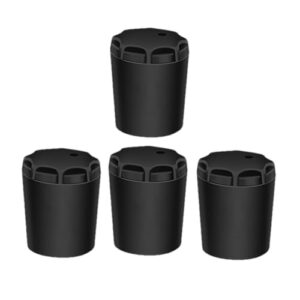 Angelruten-Endabdeckungen - 4 Stück Silikon-Kissenschutz - Schutz für Angelruten-Gadgets, End Protection Adapter Endkappe Stopfenschutz Anti-Rutsch-Abdeckung