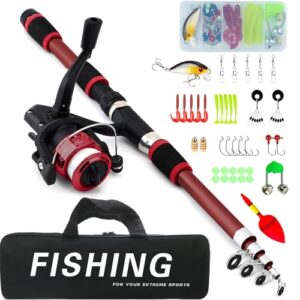 Ein Angelset für Kinder mit einer 1,8 m langen Angel, ideal für Anfänger und Kleinkinder, um erste Erfahrungen mit der Angeltechnik zu sammeln.