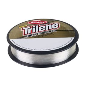Berkley Angelschunr Trilene Fluorocarbon Leader, 25-50 m, 0.35 mm, 25m Fluorocarbon für Meer Spinning Surfcasting Forelle Bolo See