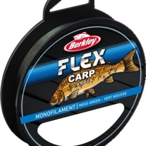Berkley Flex SS monofile Karpfenschnur - stark, wenig Drall, leicht zu knoten, abriebfest, sinkend - perfekt für den Karpfenangler!