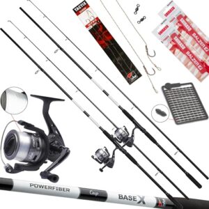 Karpfenfischen, Karpfenangeln, Angelset, Fischereiartikel