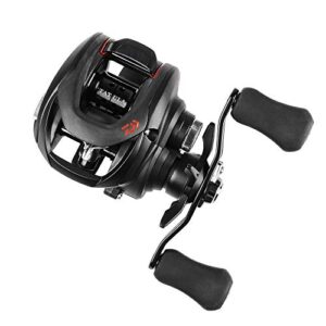 Baitcastrolle, Daiwa Tatula FW 100XSL, 60 Jahre Linkshand, hochwertiges Baitcaster-Sondermodell mit hoher Präzision und Stabilität