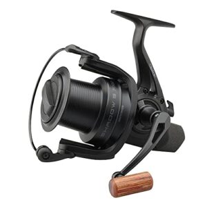 Hochwertiges Angel-Rollensystem für Karpfenzucht, Dam Darkside 4B SPOD 7000S + Braid, Angelrolle, Spinnrollen, Karpfenangeln, Unisex, Schwarz
