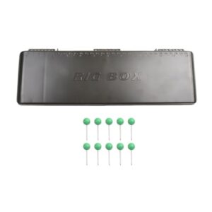 Wasserdichte Angel-Aufbewahrungsbox mit Magnetverschluss, ideal für Karpfenangelzubehör und Organisation von Angelrigen