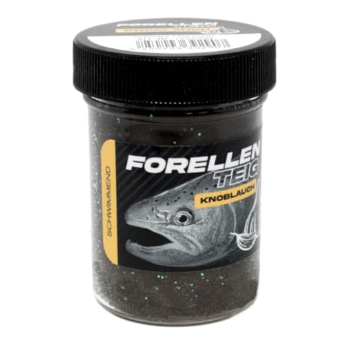 Forellenteig schwimmend 50g - ein hochwertiger Teig für Forellenangel mit intensivem Aroma und Perlmutt-Farbe