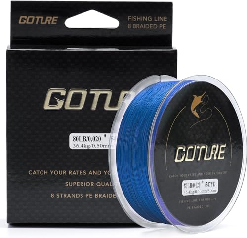 Geflochtene Angelschnur 8-fach geflochten, hochwertige PE-Material, starke und empfindliche Schnur für Angeln, 300m Länge.