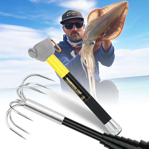 Fischgaffel mit robuster Konstruktion aus kohlenstoffreichem Material und Edelstahlhaken, ideal für das Angeln im Freien