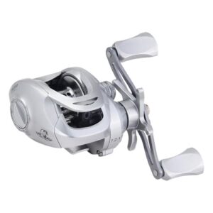 Baitcast Rolle mit Magnetbremse 7.2:1, Leichte Baitcaster Rolle für Süßwasser und Meeresangeln