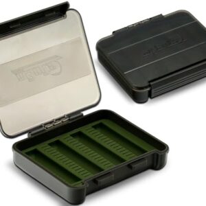 Karpfenhaken-Box mit sicherer Aufbewahrung und organisierter Platzierung von Karpfen-Haken, Spitzen und anderen kleinen Angelteilen