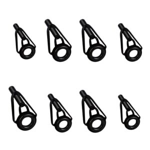 8pcs Rod Tip Repair Kit, Edelstahl für Angelruten Reparaturen, verschiedene Größen für unterschiedliche Anwendungen