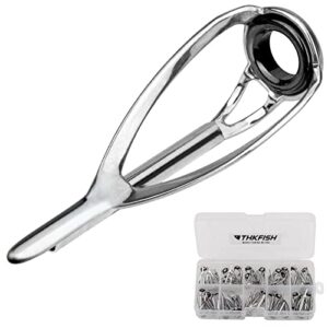 Angelruten Reparatur Set mit 50 Ersatz-Rutenspitzen in verschiedenen Größen, ideal für die Wartung und Reparatur von Angelruten